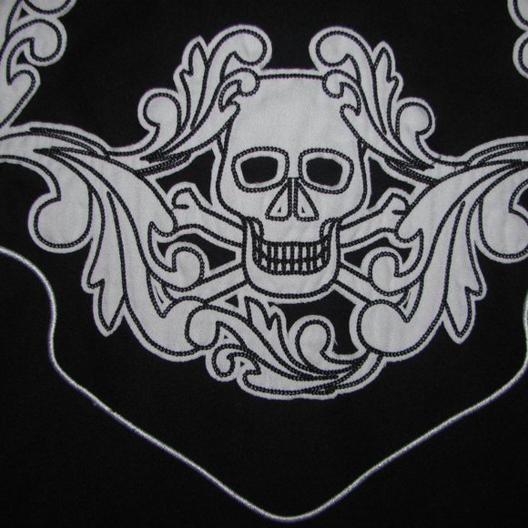 Roper Western Riding Shirt Men's Size Large Pearl Button Up Shirt Embroidered - Picture 8 of 10